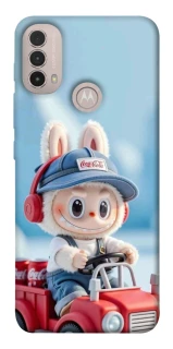 Чохол на Motorola Moto E40 Labubu in the car фото 1 з 1