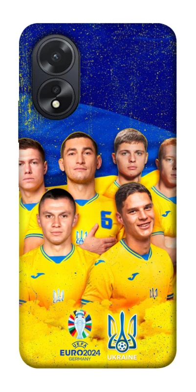 Чехол на Oppo A38 Сбоная Украины v2 фото 1 из 1