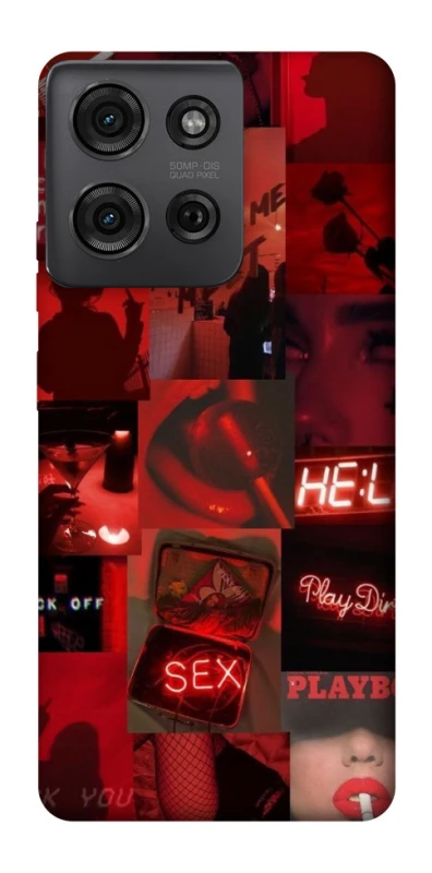 Чехол на Motorola Moto G75 Love collage ver.3 фото 1 из 1