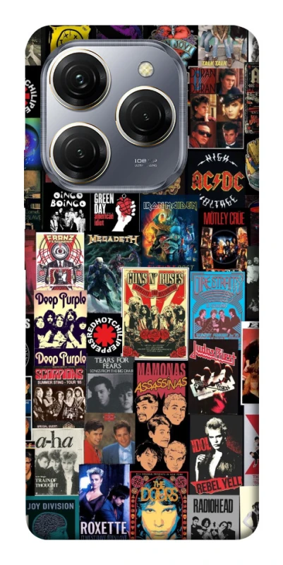 Чехол на TECNO Spark 20 Pro My playlist ver.7 фото 1 из 1