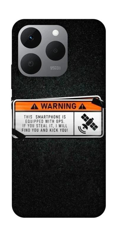 Чохол на Realme 15T Warning фото 1 з 1