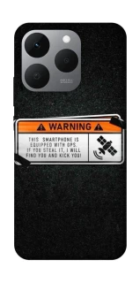 Чохол на Realme 15T Warning фото 1 з 1