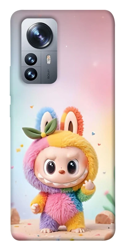 Чохол на Xiaomi 12 / 12X Labubu colored фото 1 з 1