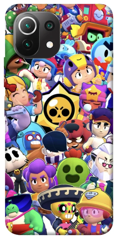 Чохол на Xiaomi Mi 11 Lite Brawl Stars ver.5 фото 1 з 1