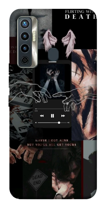 Чехол на TECNO Camon 17 Flirt collage фото 1 из 1