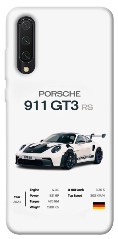 Чехол на Xiaomi Mi CC9 / Mi 9 Lite Porsche 911 GT3 фото 1 из 1