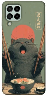 Чехол на Samsung Galaxy M53 5G Hungry Cat фото 1 из 1