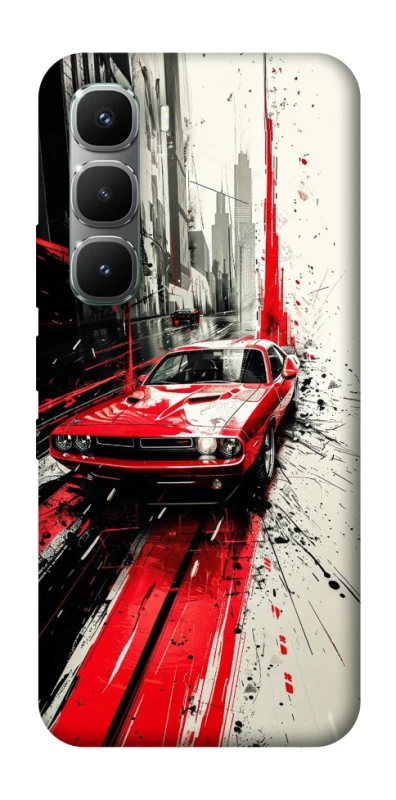 Чехол на Infinix Hot 60 Pro Painted Mustang фото 1 из 1