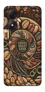 Чохол на ZTE Blade A34 4G Coffee roast guide фото 1 з 1