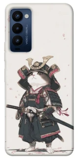 Чохол на TECNO Camon 18 Samurai Cat Warrior фото 1 з 1