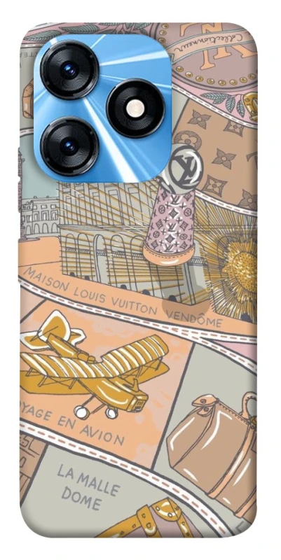 Чехол на TECNO Spark 10 Fashion collage ver.2 фото 1 из 1