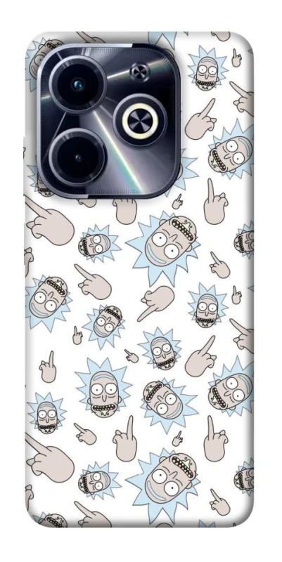 Чохол на Infinix Hot 40i Rick and Morty style фото 1 з 1
