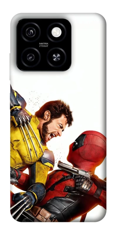 Чехол на ZTE Blade A55 4G Deadpool and Wolverine фото 1 из 1
