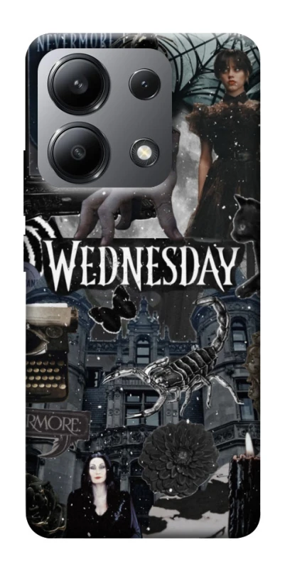 Чехол на Xiaomi Redmi Note 13 4G Wednesday Collage ver.2 фото 1 из 1