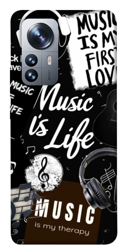 Чохол на Xiaomi 12 / 12X Music is Life фото 1 з 1