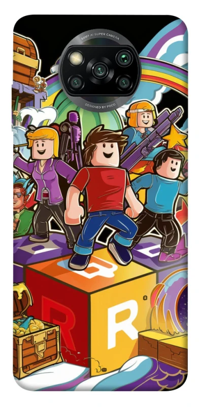 Чохол на Xiaomi Poco X3 NFC / Poco X3 Pro Roblox family фото 1 з 1