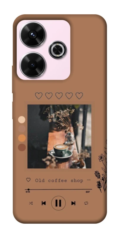 Чехол на Xiaomi Poco M6 4G Coffee player фото 1 из 1