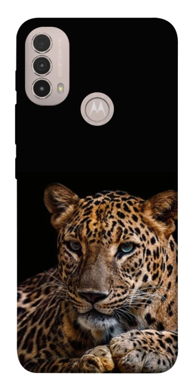 Чехол на Motorola Moto E40 Leopard v4 фото 1 из 1