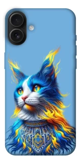 Чохол на Apple iPhone 16 Plus Кіт патріот фото 1 з 1