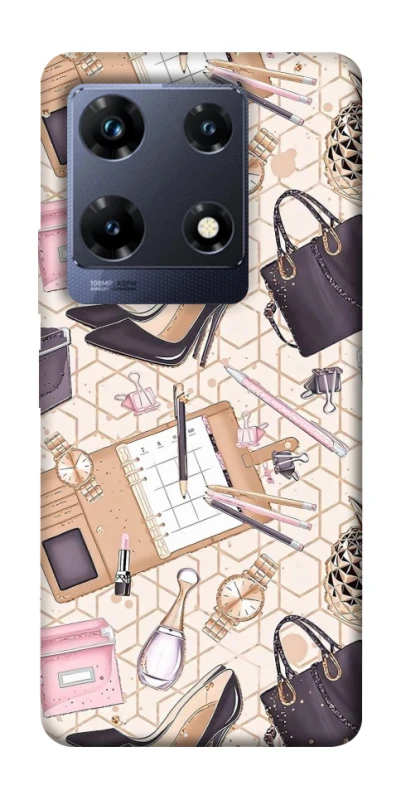 Чехол на Infinix Note 30 Pro Fashion collage ver.9 фото 1 из 1