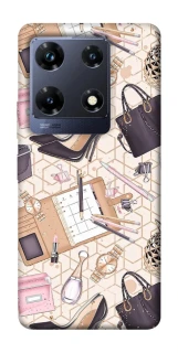 Чехол на Infinix Note 30 Pro Fashion collage ver.9 фото 1 из 1