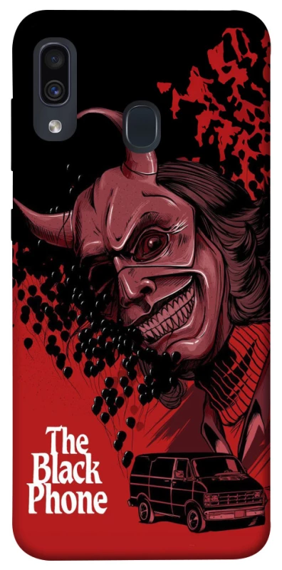 Чохол на Samsung Galaxy A20 / A30 The Black Phone фото 1 з 1