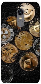 Чехол на Xiaomi Redmi 5 Plus / Redmi Note 5 (Single Camera) Many coins v2 фото 1 из 1