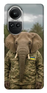 Чехол на Oppo Reno 10 Слон защитник фото 1 из 1