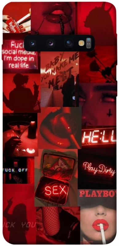 Чехол на Samsung Galaxy S10 Love collage ver.3 фото 1 из 1