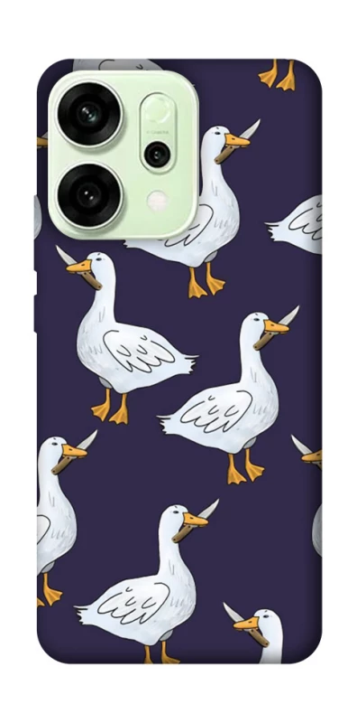 Чохол на Oppo Reno 14 Гуси з претензією фото 1 з 1