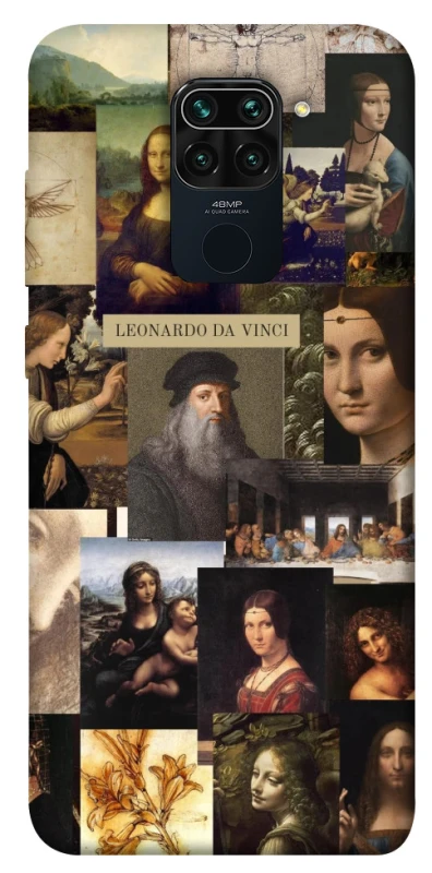 Чехол на Xiaomi Redmi Note 9 / Redmi 10X Leonardo da Vinci фото 1 из 1