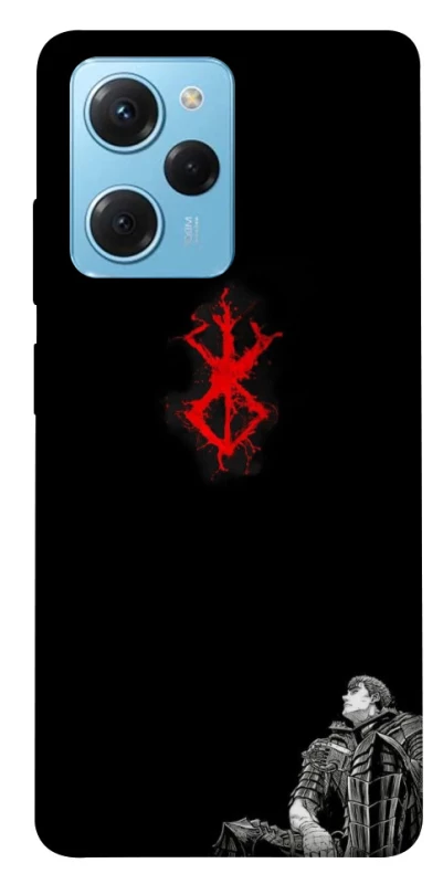 Чехол на Xiaomi Poco X5 Pro 5G berserk black фото 1 из 1