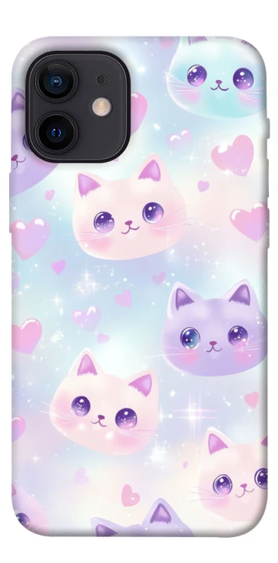 Чехол на Apple iPhone 12 mini (5.4") Funny Kittens ver.4 фото 1 из 1