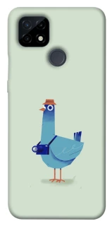 Чохол на Realme C21 Голуб-детектив фото 1 з 1