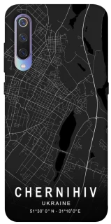 Чехол на Xiaomi Mi 9 Chernihiv map фото 1 из 1
