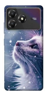 Чохол на ZTE Blade A36 Snow cat фото 1 з 1