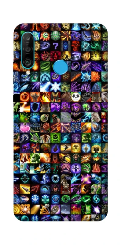 Чехол на Huawei P30 lite Abilities menu ver.1 фото 1 из 1