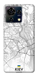 Чохол на ZTE Blade V50 Vita Kiev white map фото 1 з 1