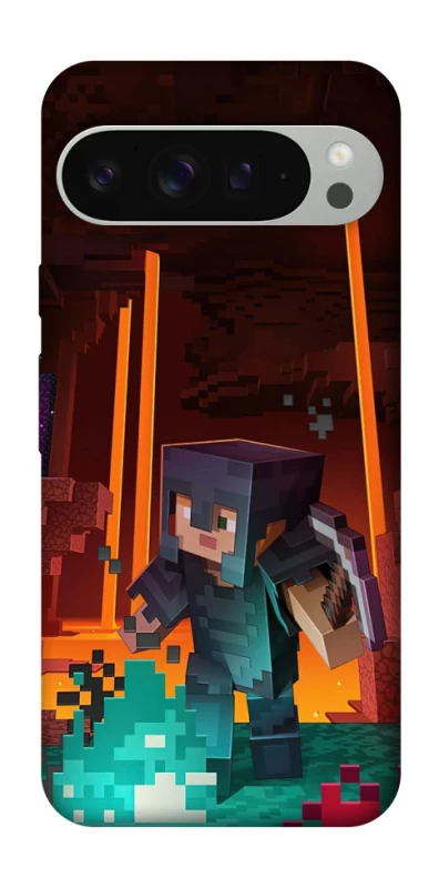 Чехол на Google Pixel 9 Pro XL Minecraft game adventure фото 1 из 1