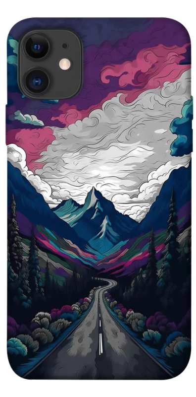 Чохол на Apple iPhone 11 (6.1") Намальовані гори фото 1 з 1