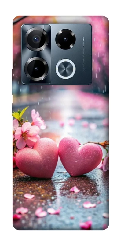 Чохол на Infinix Note 40 Pro 4G Pink heart фото 1 з 1