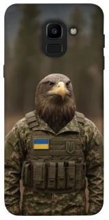 Чехол на Samsung J600F Galaxy J6 (2018) Орел защитник фото 1 из 1