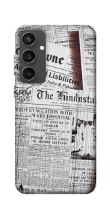 Чехол на Samsung Galaxy S24 FE Газеты фото 1 из 1