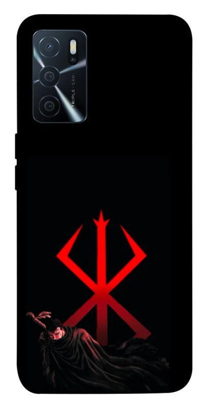 Чохол на Oppo A16s / A16 Berserk Red Logo фото 1 з 1