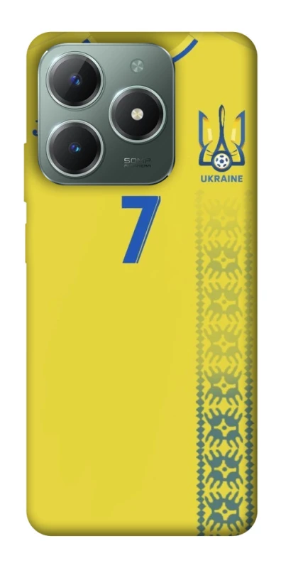 Чехол на Realme C61 UA-Football ver.3 фото 1 из 1