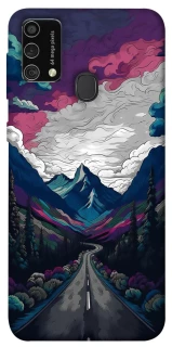 Чехол на Samsung Galaxy M21s Нарисованные горы фото 1 из 1