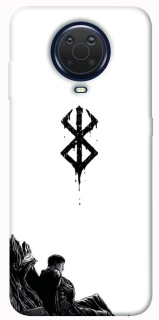 Чохол на Nokia G20 / G10 / 6.3 berserk white фото 1 з 1