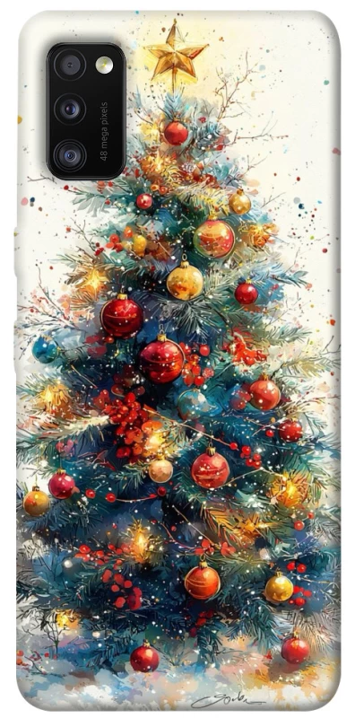 Чехол на Samsung Galaxy A41 Новогодний v36 фото 1 из 1