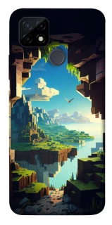 Чохол на Realme C25Y Minecraft sunrise фото 1 з 1
