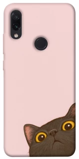 Чохол на Xiaomi Redmi Note 7 / Note 7 Pro / Note 7s Peeping cat фото 1 з 1